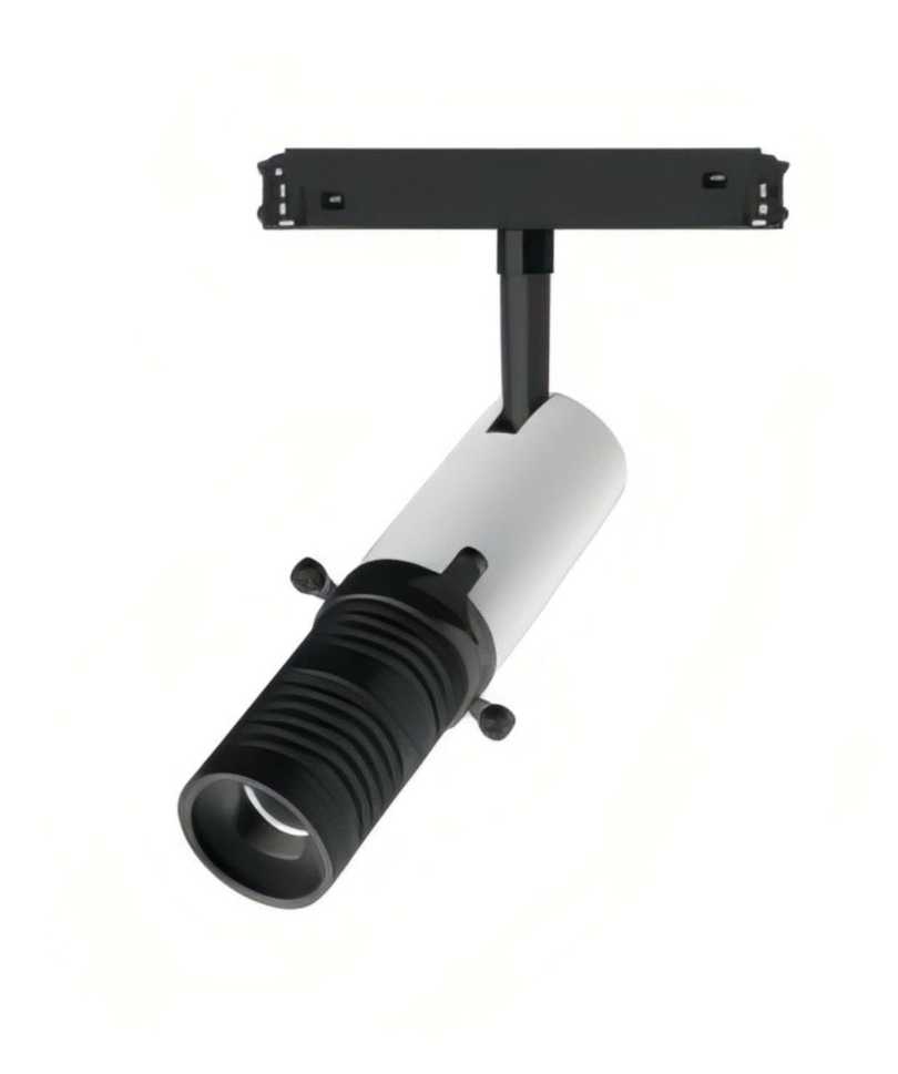 Đèn LED COB Gắn Ray 8W Chiếu Điểm Góc 20–35° - ZENITH – 301-06701-WH