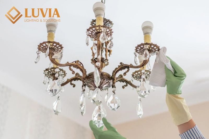 Những mẫu đèn chùm đẹp, đa dạng phong cách năm 2025 6 đèn chùm