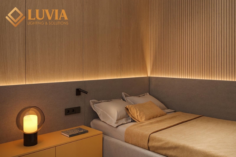 Đèn LED Phòng Ngủ: Decor, Công Nghệ & Ánh Sáng Sinh Học Tối Ưu 3 Đèn LED Phòng Ngủ