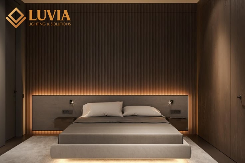 Đèn LED Phòng Ngủ: Decor, Công Nghệ & Ánh Sáng Sinh Học Tối Ưu 2 Đèn LED Phòng Ngủ