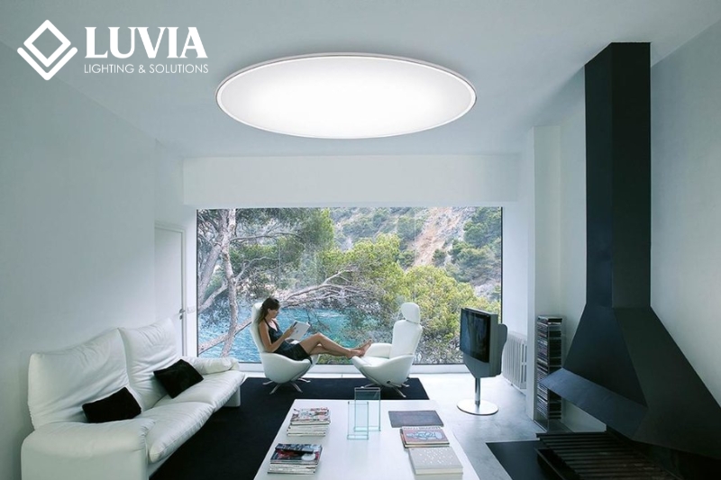 Đèn Ốp Trần Nổi: Giải Pháp Chiếu Sáng Tinh Tế Cho Trần Bê Tông và Trần Thấp 4 Đèn Ốp Trần Nổi