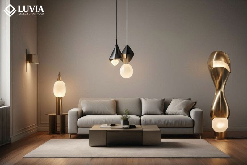 Đèn nghệ thuật: Biểu tượng đẳng cấp & Nghệ thuật chiếu sáng độc bản 2 Thiết kế đèn nghệ thuật cùng Luvia