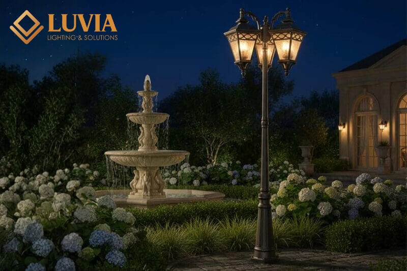 Cột đèn trang trí