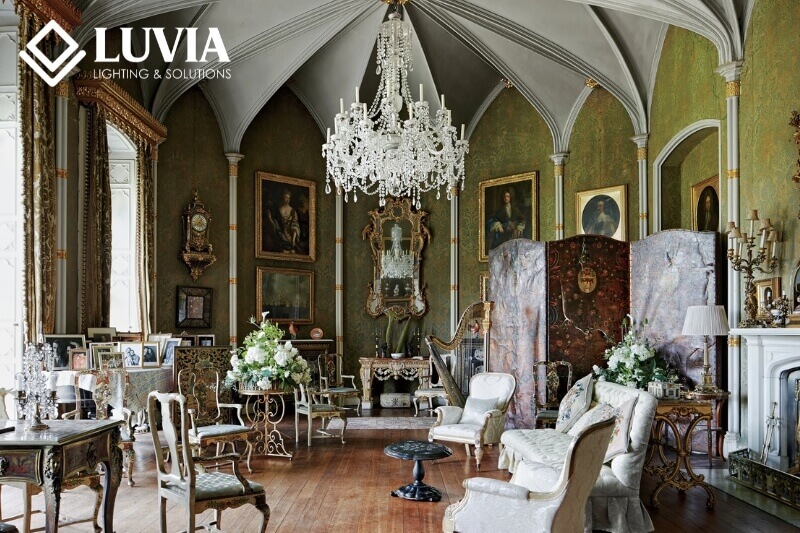 Đèn chùm trang trí phòng khách