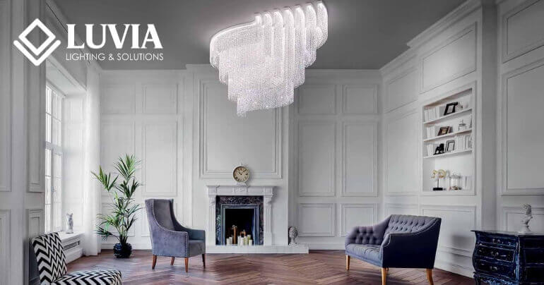 Đèn chùm trang trí phòng khách