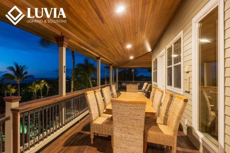 Đèn downlight ngoài trời