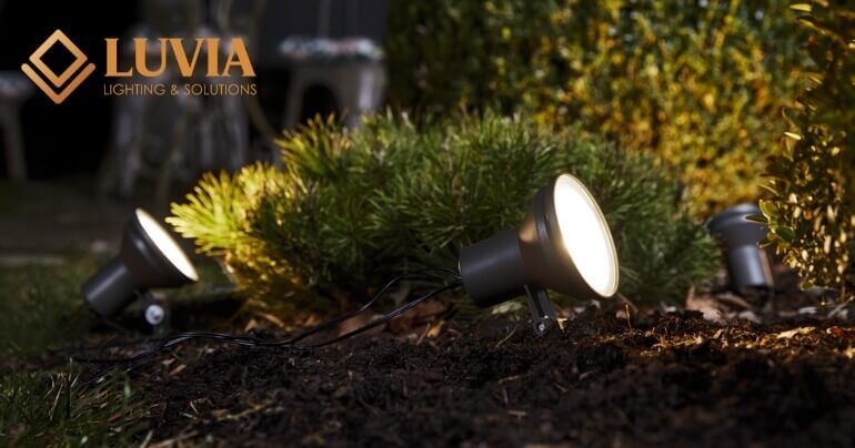 Đèn hắt cây ngoài trời