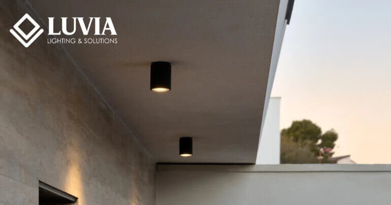 Đèn ống bơ ngoài trời