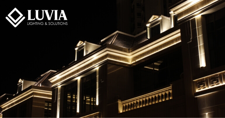 Đèn rọi cột ngoài trời