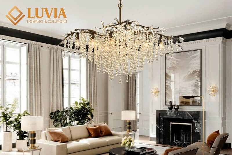 Đèn trần trang trí phòng khách