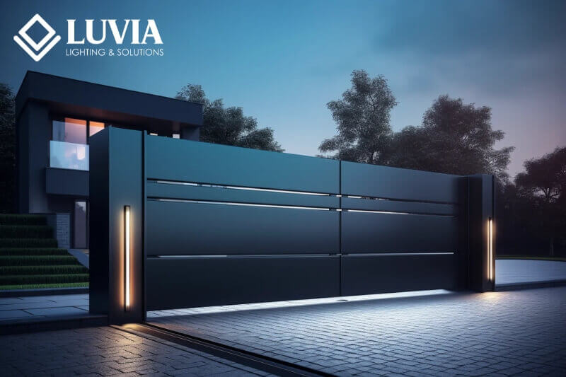 Đèn trang trí cổng