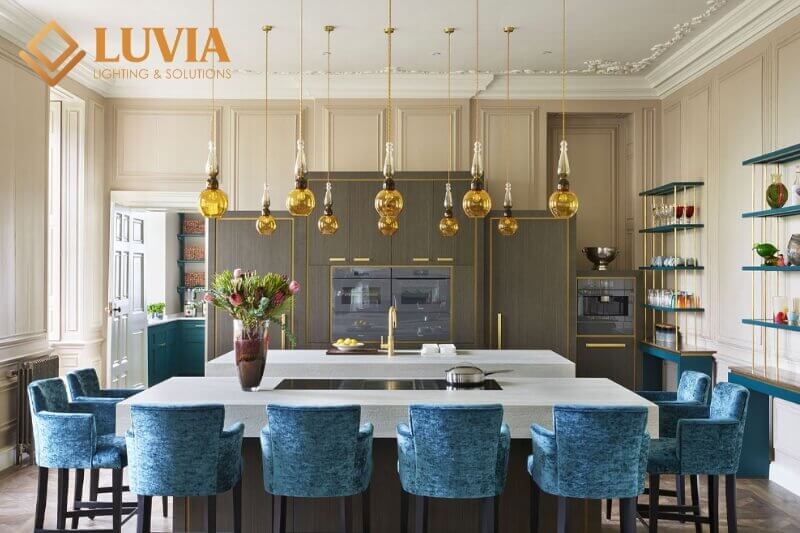 Đèn trang trí phòng bếp