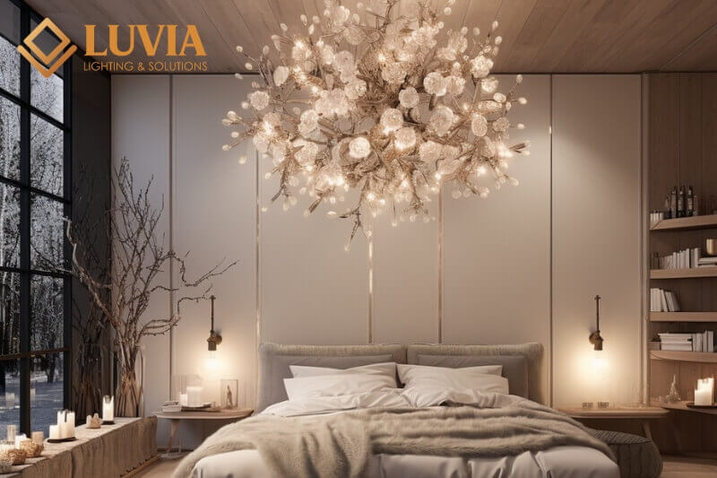 Đèn trang trí phòng ngủ: Bí quyết cho giấc ngủ ngon 4 Đèn trang trí phòng ngủ