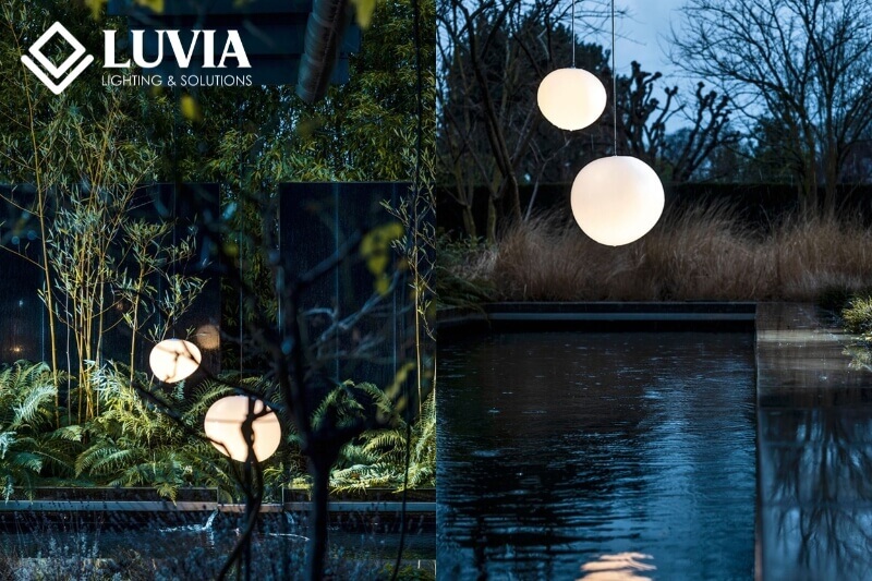 Mẫu đèn trang trí ngoài trời