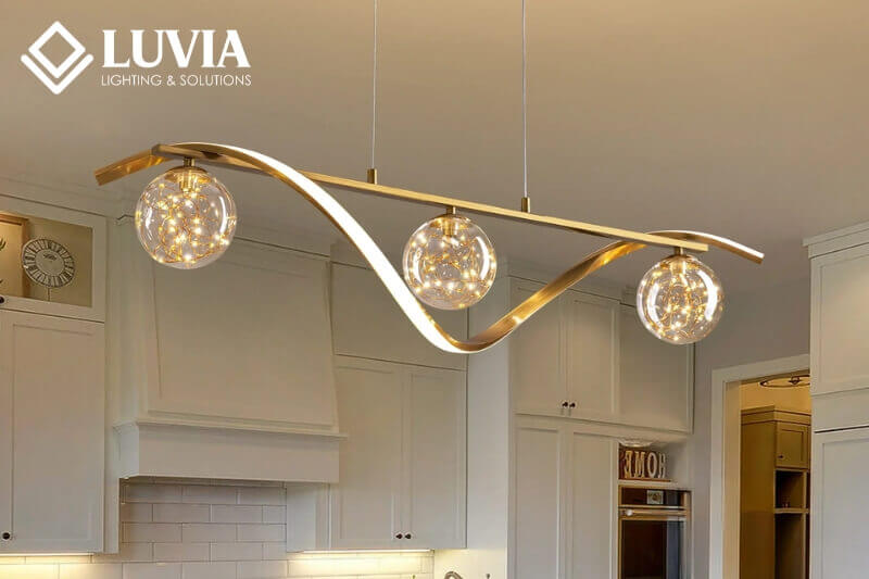 Mẫu đèn trang trí phòng bếp