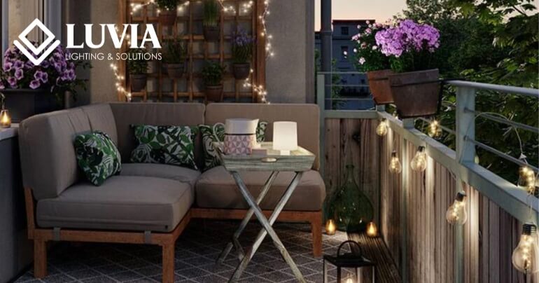 Các loại đèn ban công