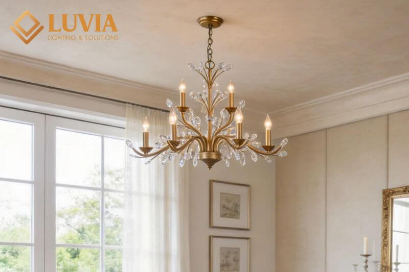 Đèn chùm cổ điển châu Âu