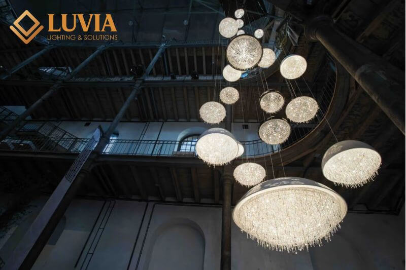 Đèn chùm pha lê cao cấp