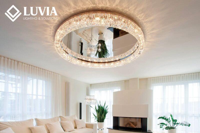 đèn chùm pha lê HCM