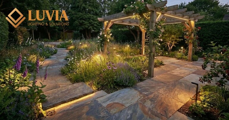 Đèn LED chiếu sáng sân vườn