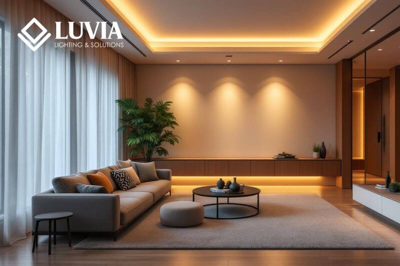 Đèn spotlight chiếu điểm âm trần