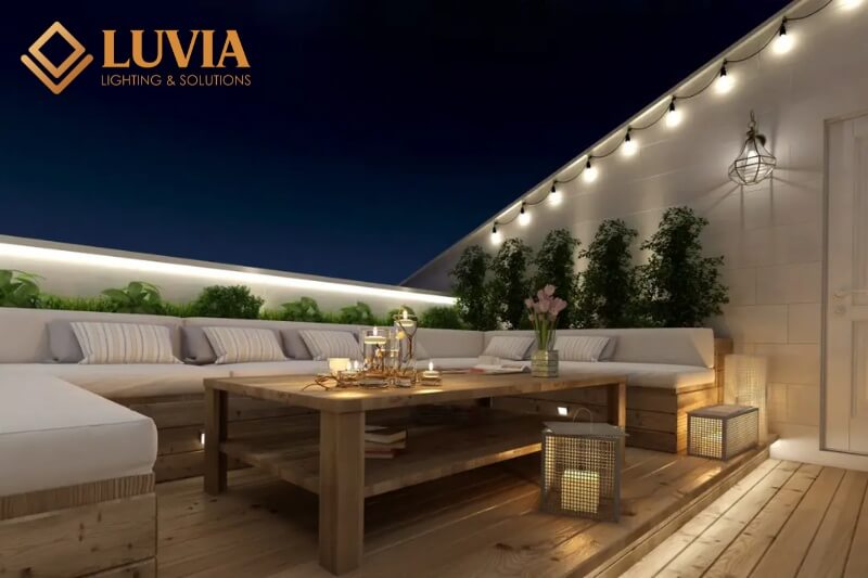 Mẫu đèn ban công đẹp