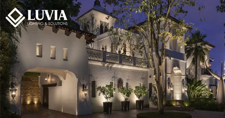 Mẫu đèn chiếu sáng ngoài trời