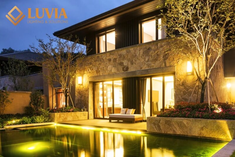 Mẫu đèn chiếu sáng ngoài trời