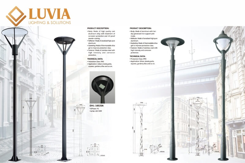 Tiêu chuẩn cột đèn chiếu sáng