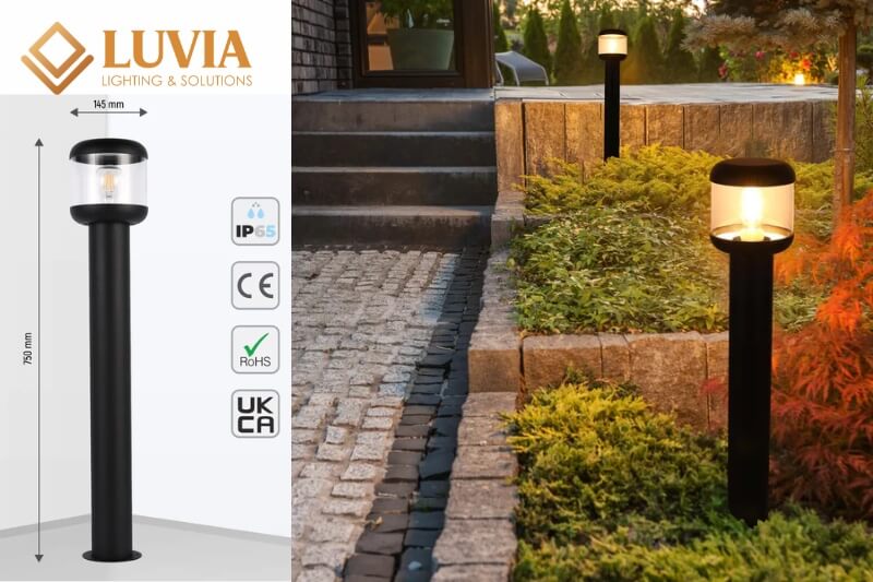 Trụ đèn chiếu sáng sân vườn