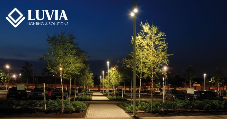 Trụ đèn chiếu sáng sân vườn